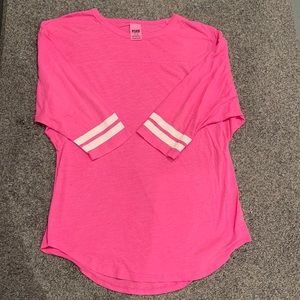 Victoria’s Secret pink shirt